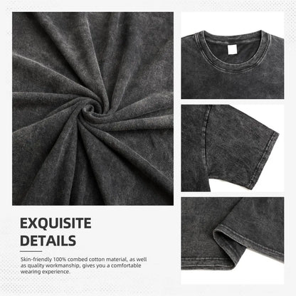 Estopa Tour Rock Band Gewaschen T Shirts Street Hip Hop Neuheit T-Shirts Pop Musik Gitarre Tees Männer Frauen Kurzarm Harajuku